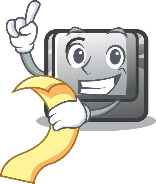 与菜单按钮c隔离在卡通图片下载