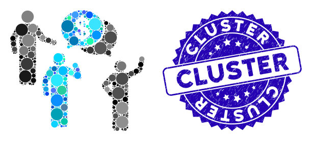 拼贴财务讨论组图标用图片下载