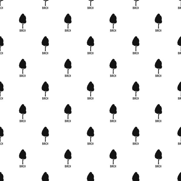 桦树图案无缝图片下载