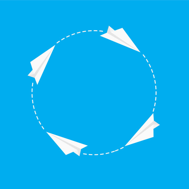 纸飞机的成功与理念不同图片下载