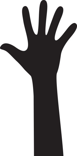 人手轮廓图片下载