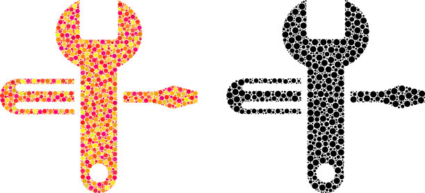 点调马赛克图标图片下载