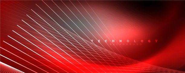 色彩光与线条外太空背景图片下载