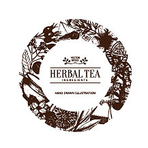 复古框架草本花卉图片下载