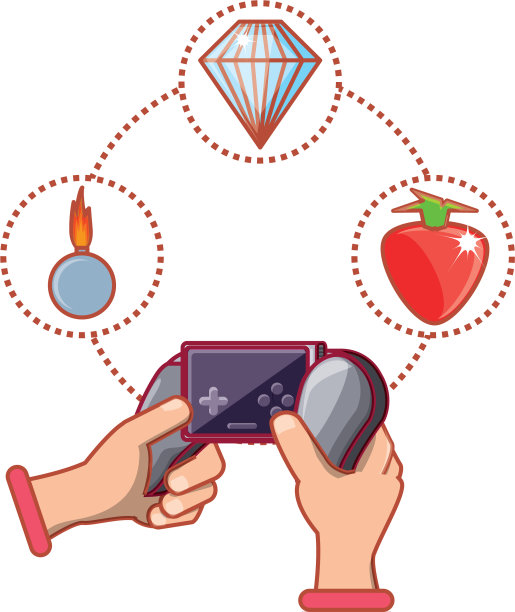 手与控制视频游戏和设置图标图片下载