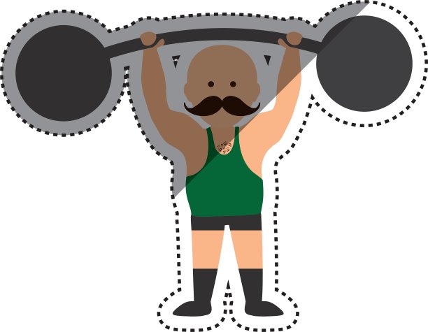 强人马戏团卡通图片下载