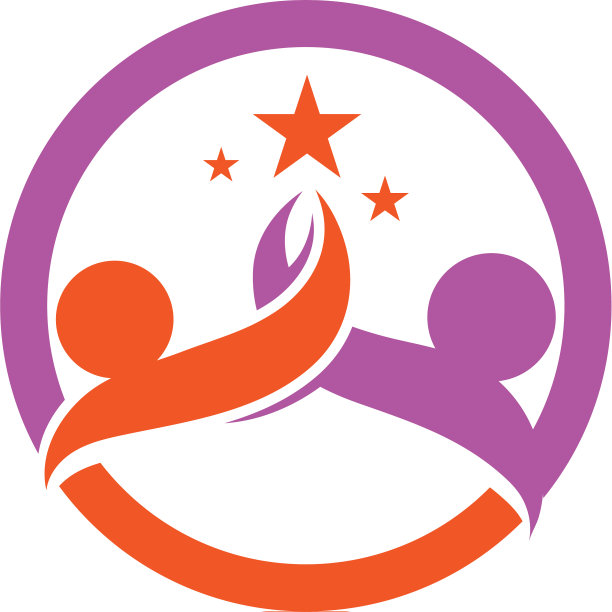 星星成功人士关怀标志和符号图片下载