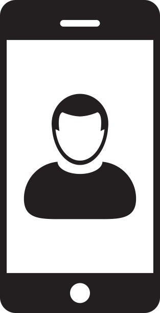 手机用户图标男性头像头像图片下载