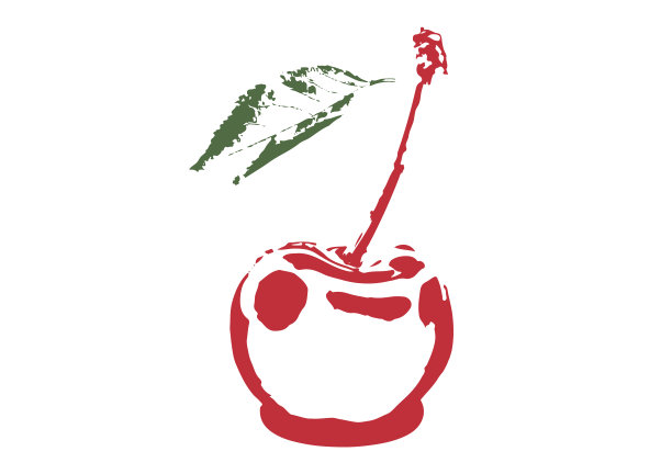 白色背景上的红色心形特写镜头图片下载