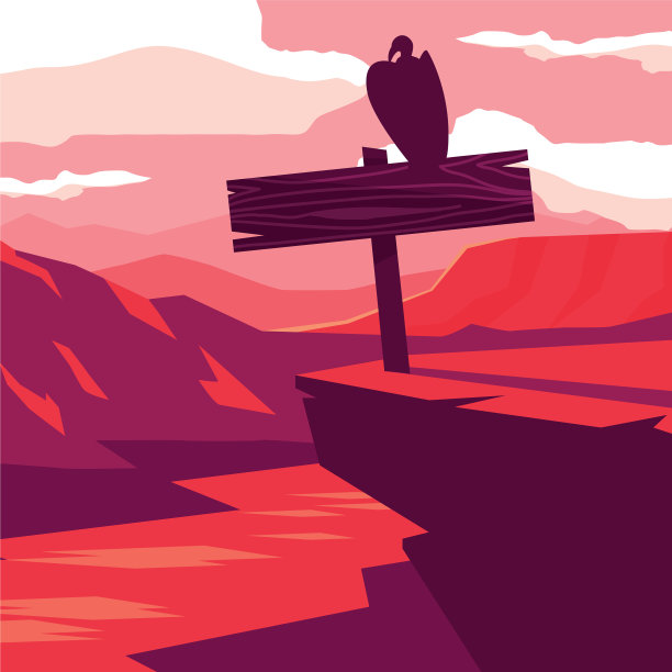 乡村木标签在景观与鸟图片下载