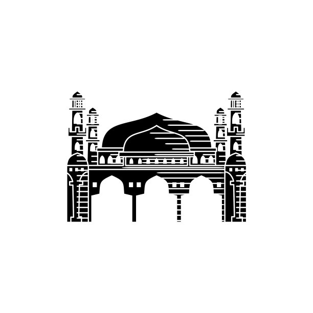 清真寺图标设计模板图片下载