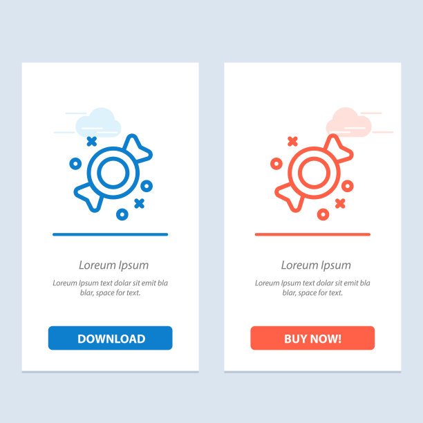 糖果糖果蓝色和红色下载和购买图片下载