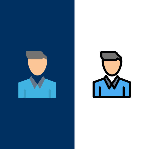 帐户人人配置文件图标扁平和图片下载