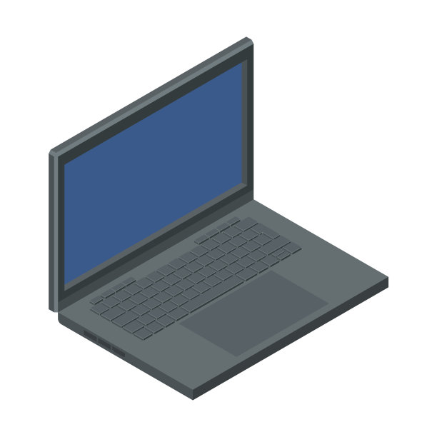 等距图像笔记本极简风格图片下载