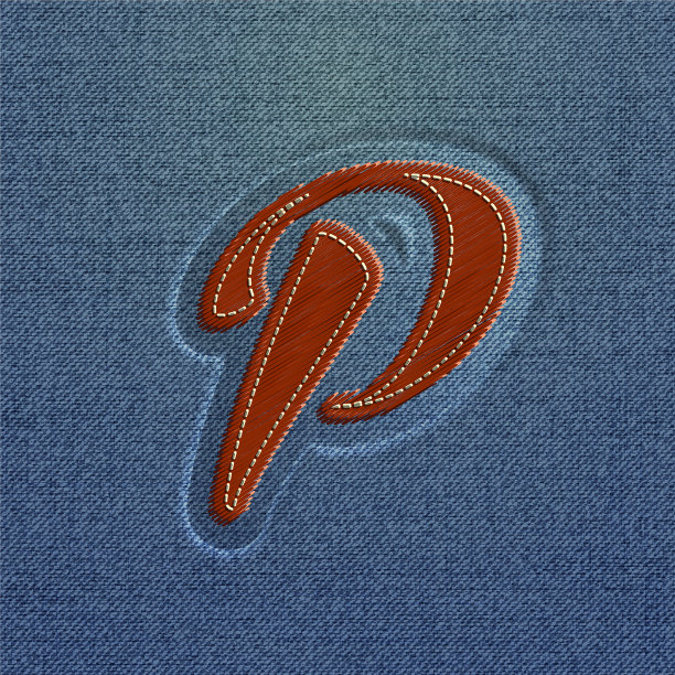 用粗斜纹棉布做成的字体图片下载