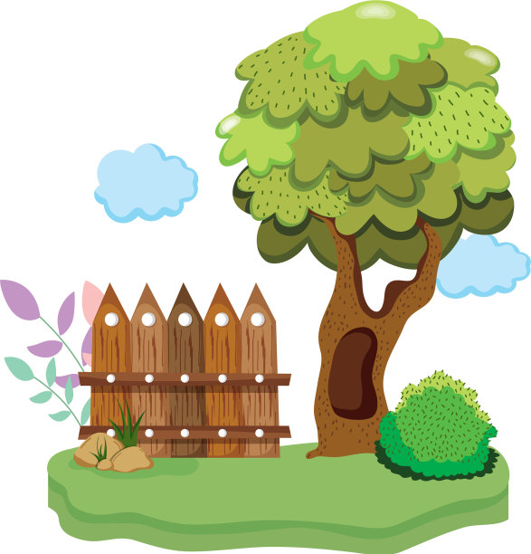 可爱的童话般的风景图片下载