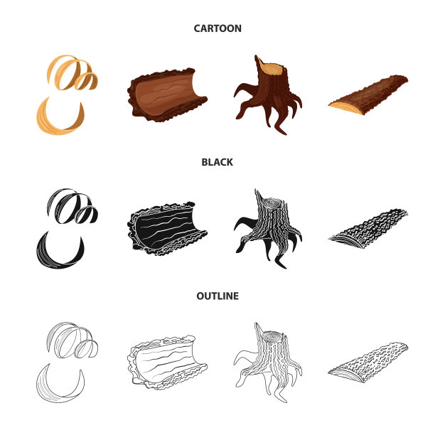 树的设计和树的原始符号集图片下载