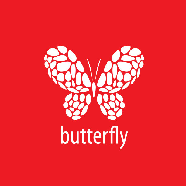 蝴蝶标志图片下载