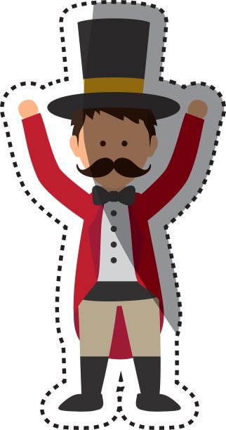 马戏团的同龄卡通图片下载