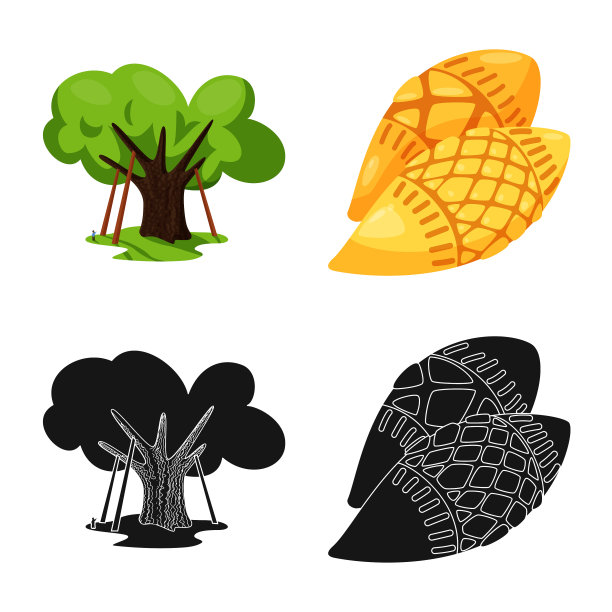 设计一套传统和旅游图标图片下载