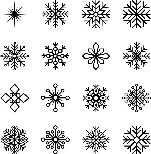 的雪花图片下载