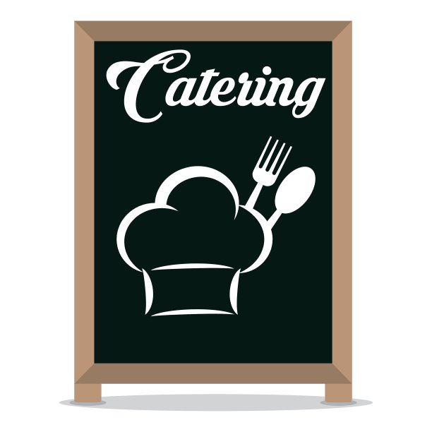 餐饮服务餐厅帽厨师板图片下载