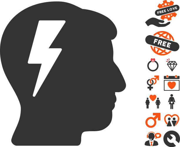 头脑风暴图标与约会奖金图片下载