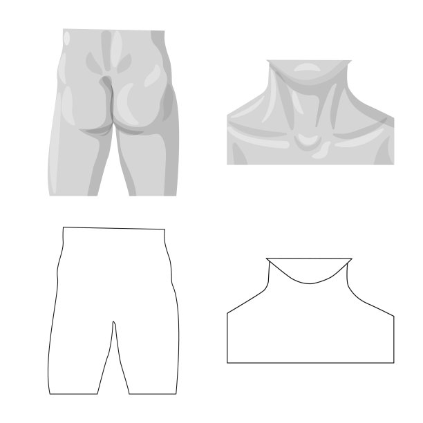 孤立对象人与部分符号集图片下载