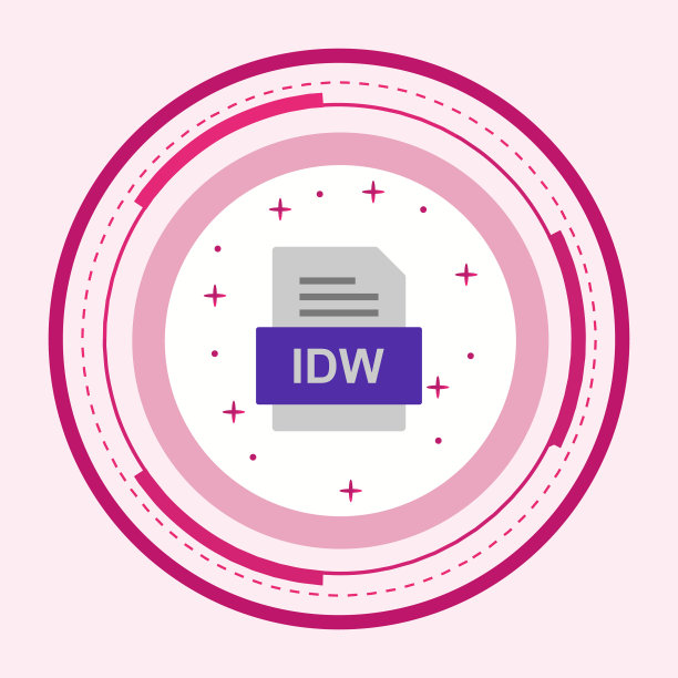 Idw文件文档图标图片下载