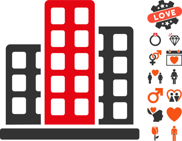 城市图标与约会奖金图片下载