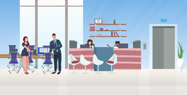 商务人士夫妇在会议期间讨论图片下载