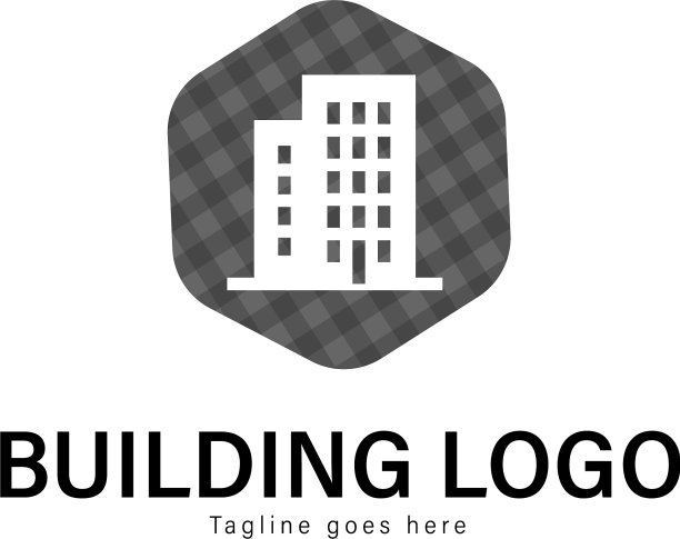 建筑标志模板设计图片下载