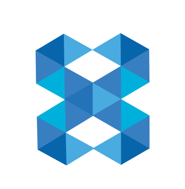 蓝色钻石和商标图片下载