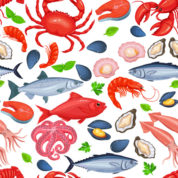 健康食品无缝模式图片下载