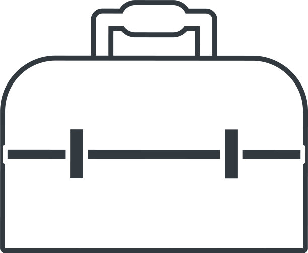 手提箱图标卡通图片下载