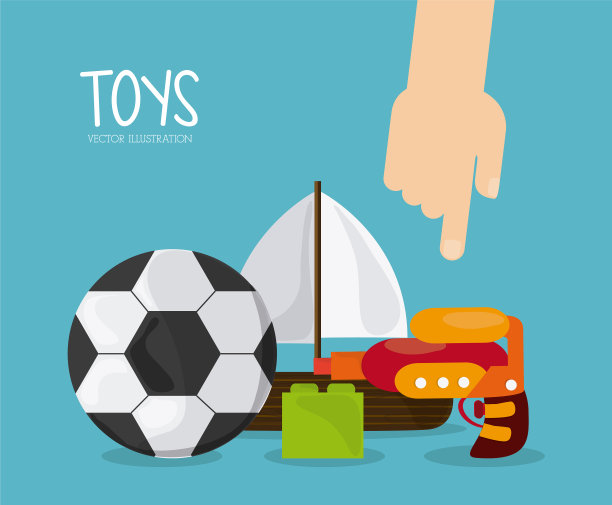 童年与玩具设计图片下载
