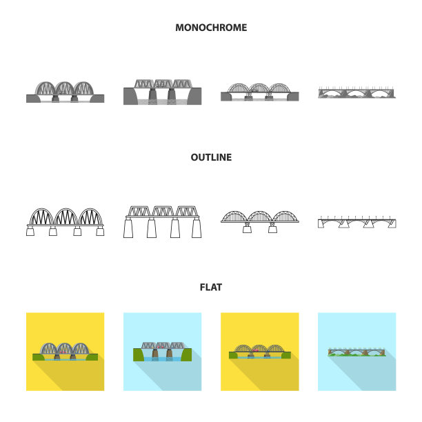 设计连接和设计标志集图片下载