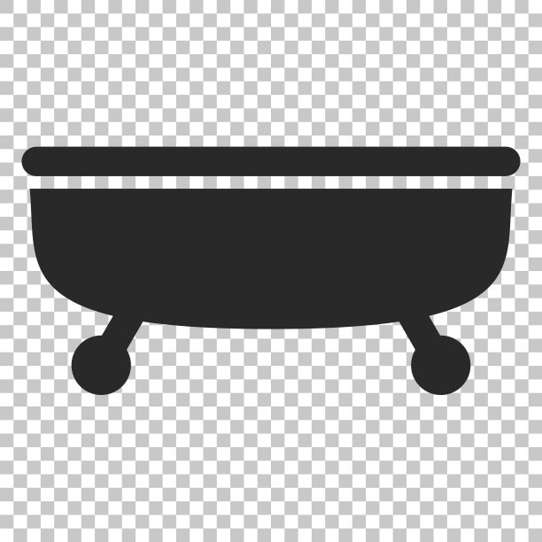 浴缸里的图标图片下载