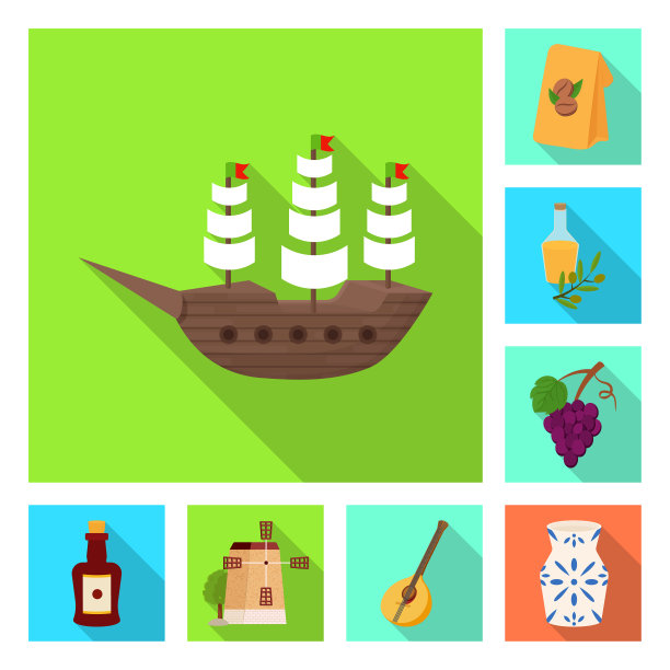 设计和历史标志集和图片下载