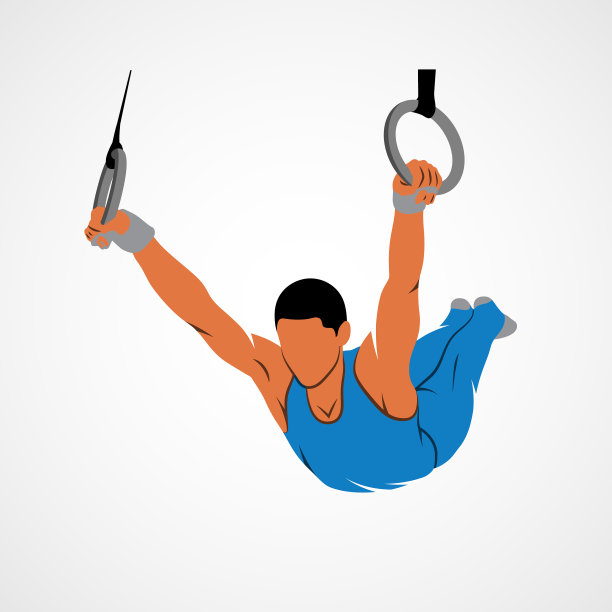 体操吊环运动图片下载