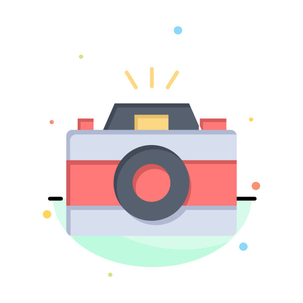 相机图像照片图片抽象平面色彩图片下载