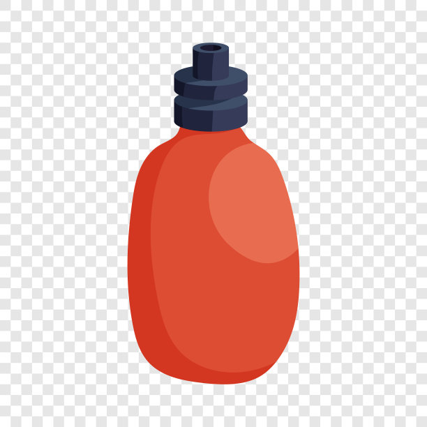 运动水瓶图标等距风格图片下载