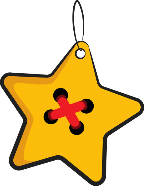 金星或圣诞装饰颜色图片下载