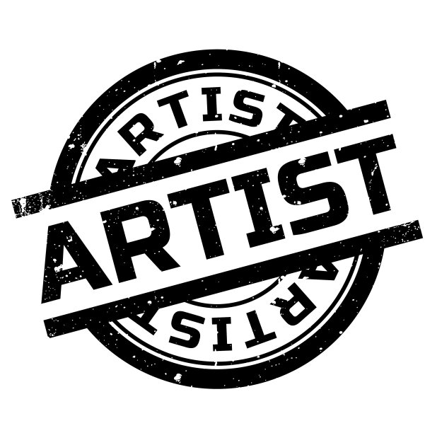 艺术家橡皮图章图片下载