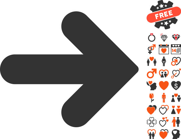 箭头右图标与约会奖金图片下载