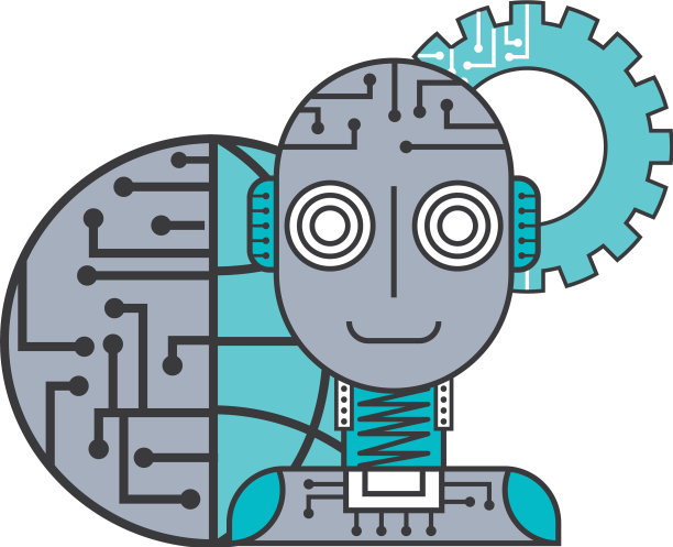 机器人人工智能世界的连接图片下载