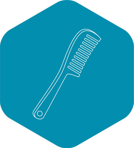 梳状图标轮廓样式图片下载