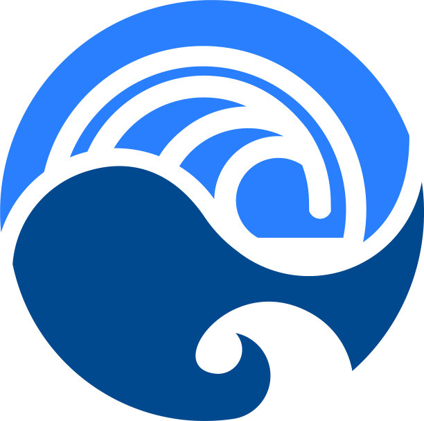 海和水的标志模板图片下载