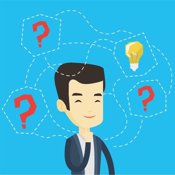 有商业想法的亚洲商人图片下载