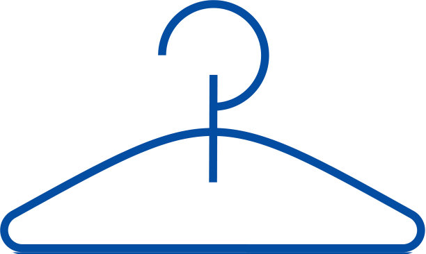 衣架线图标概念衣架平图片下载